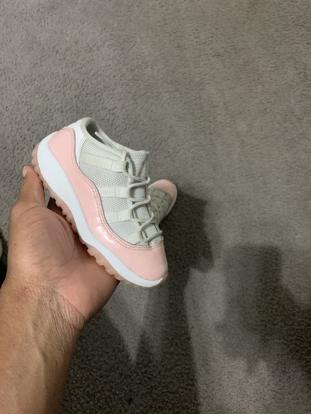 Size 9c-Nike Air Jordan 11 Retro Low Legend Pink 645107-160 Toddler Baby